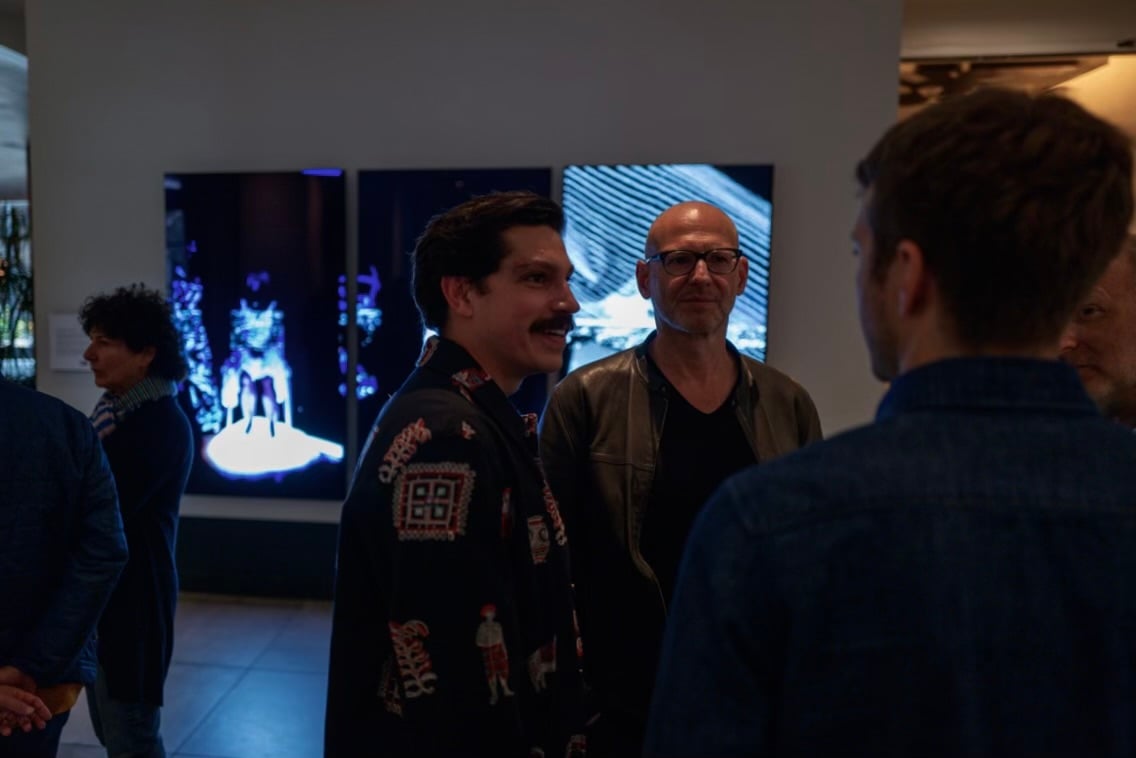 Immersive art exhibit at La Peer Hotel