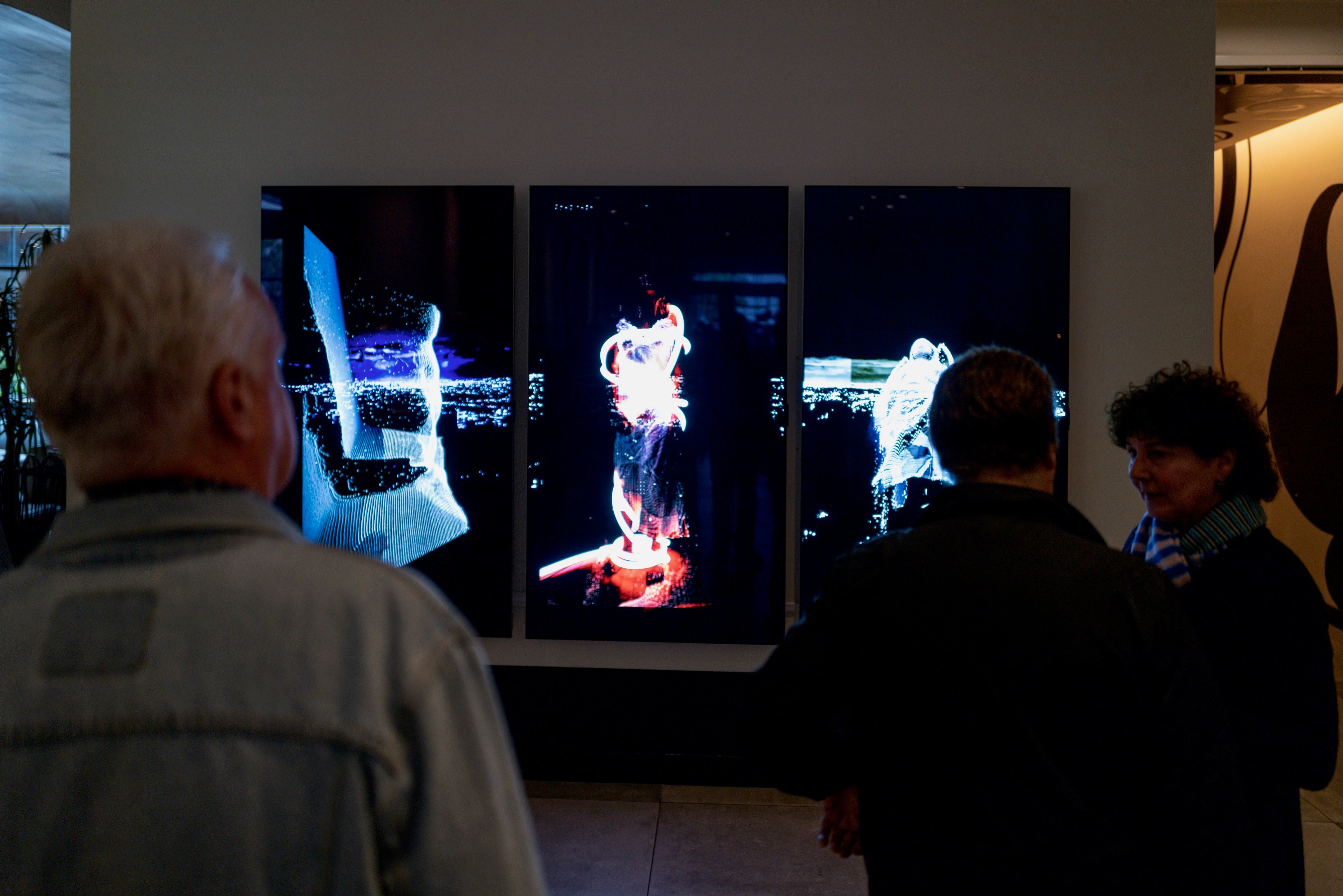 Immersive art exhibit at La Peer Hotel
