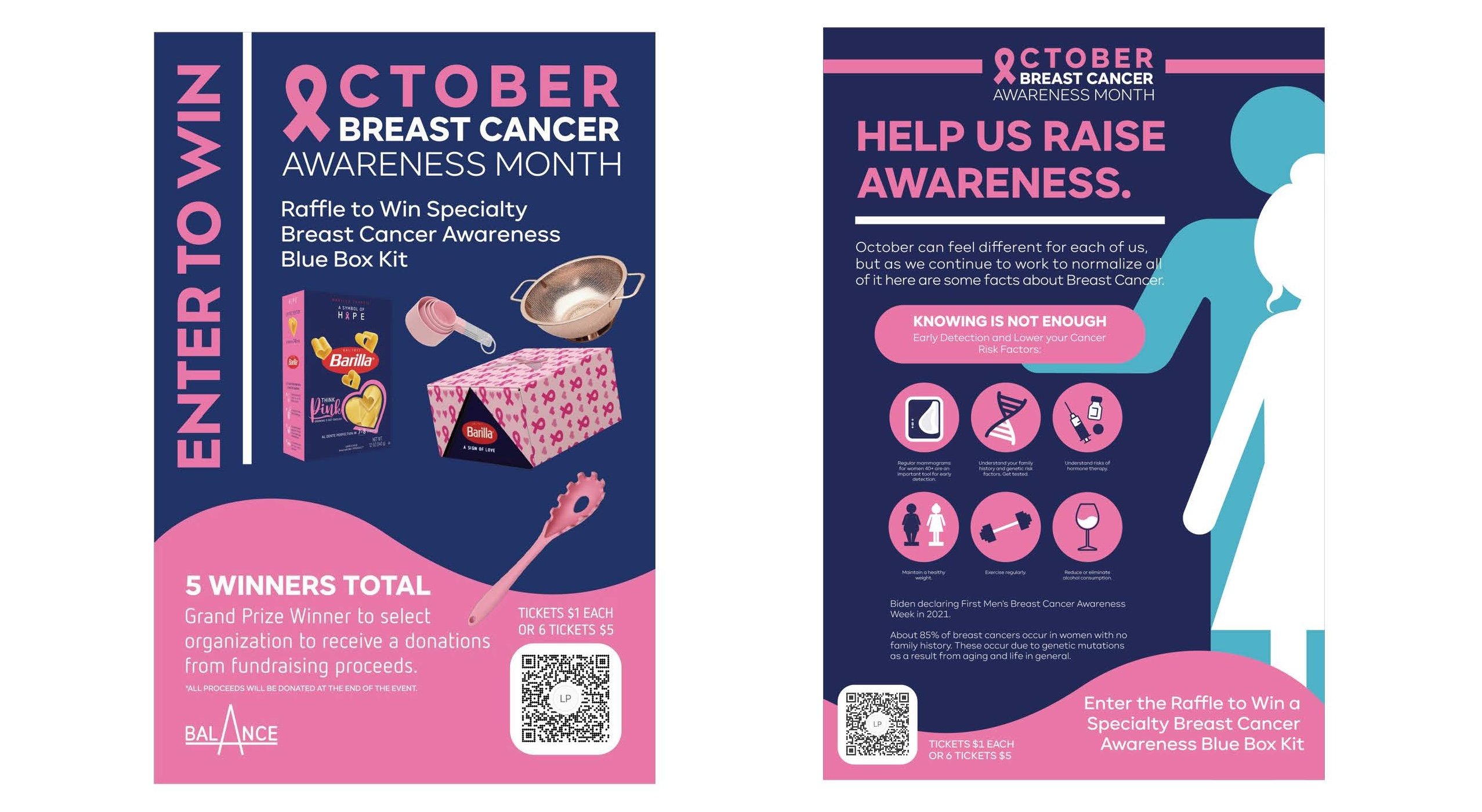 Barilla BCA Pasta Kit - Think Pink Posters