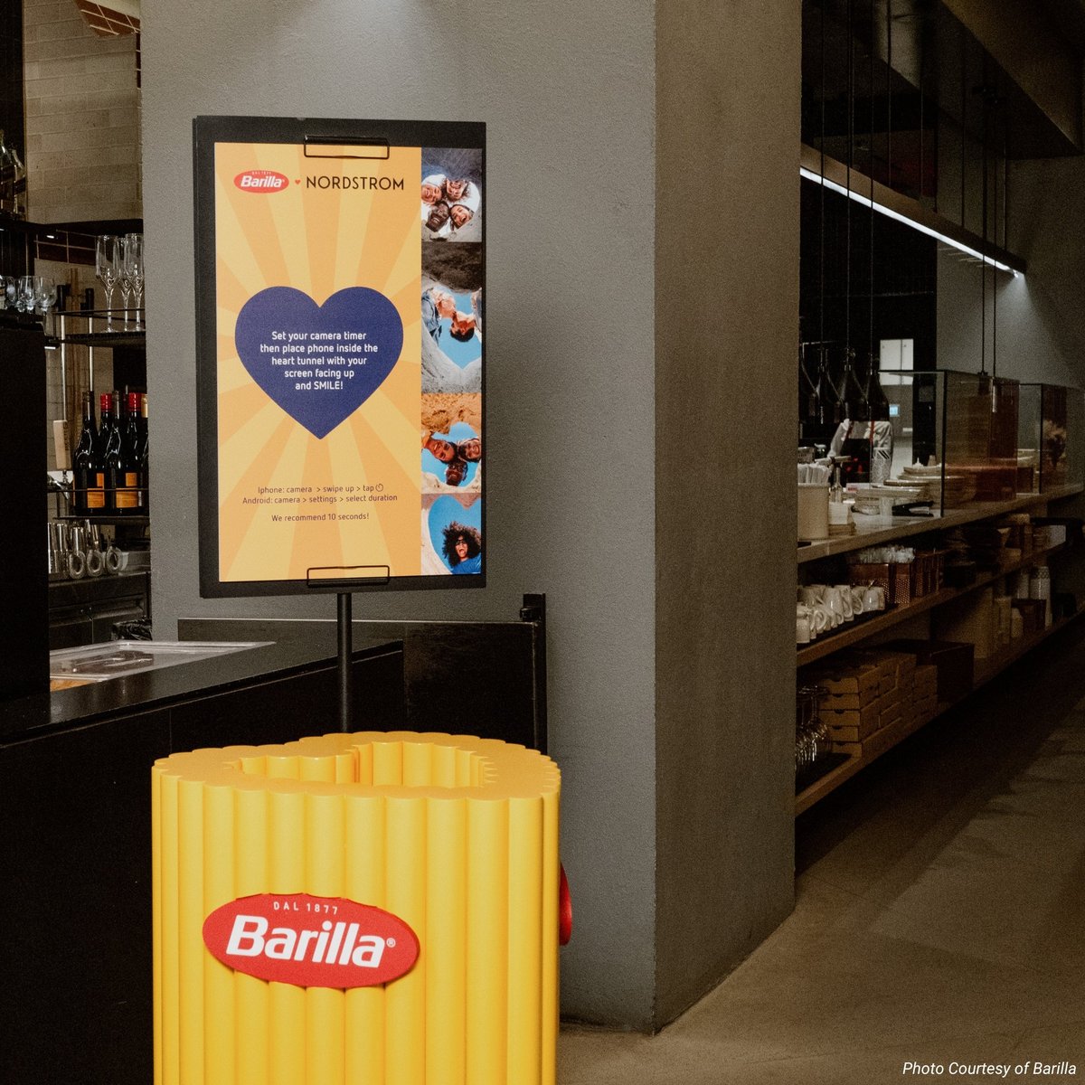 Barilla Love x Nordstrom NYC - Event Signs - IRL 1-1