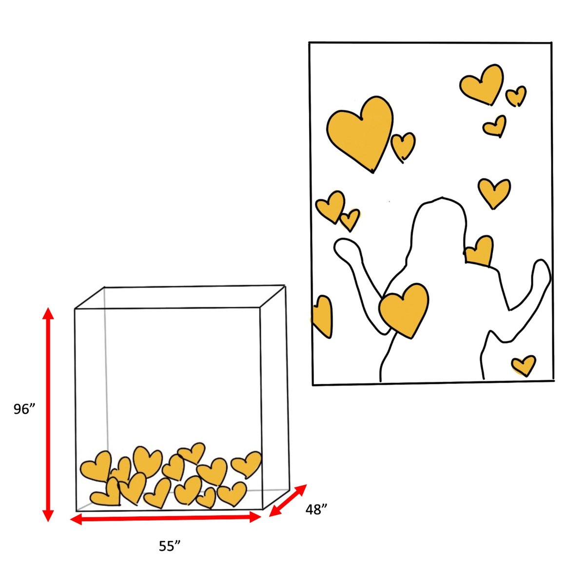 Barilla Stepping into Love Box - Concept Sketch