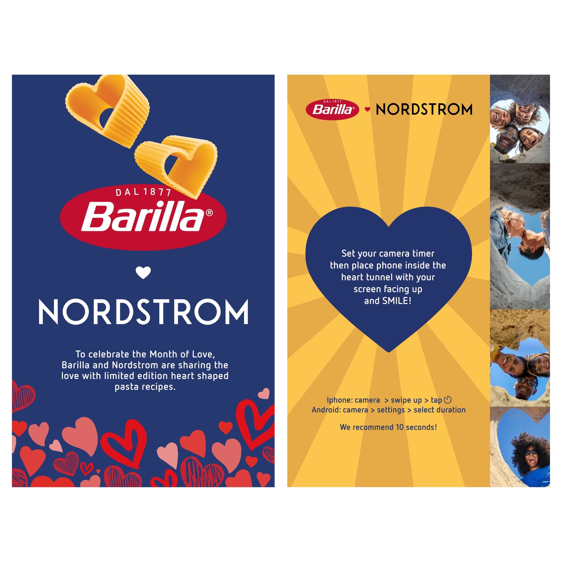 Barilla x Jeannies Nordstrom - Sign Graphics