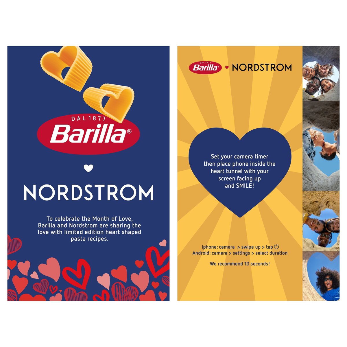 Barilla x Jeannies Nordstrom - Sign Graphics