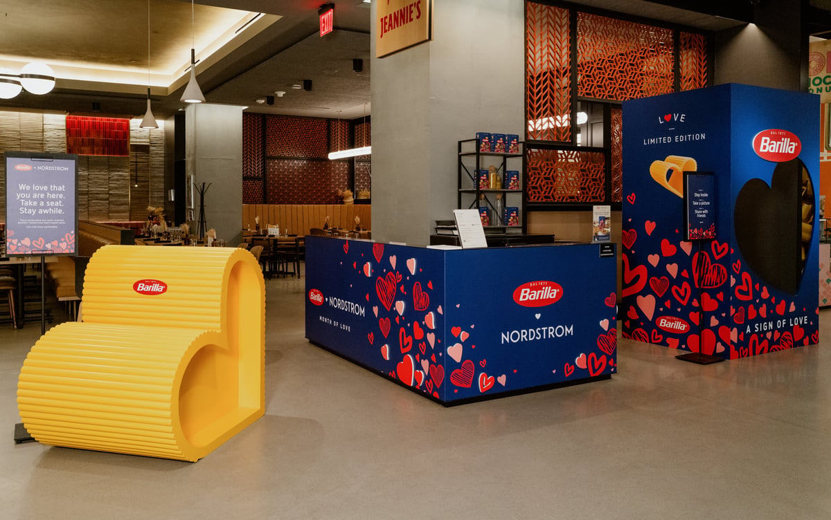 Barilla x Nordstrom NYC The Love Experience at Jeannie's