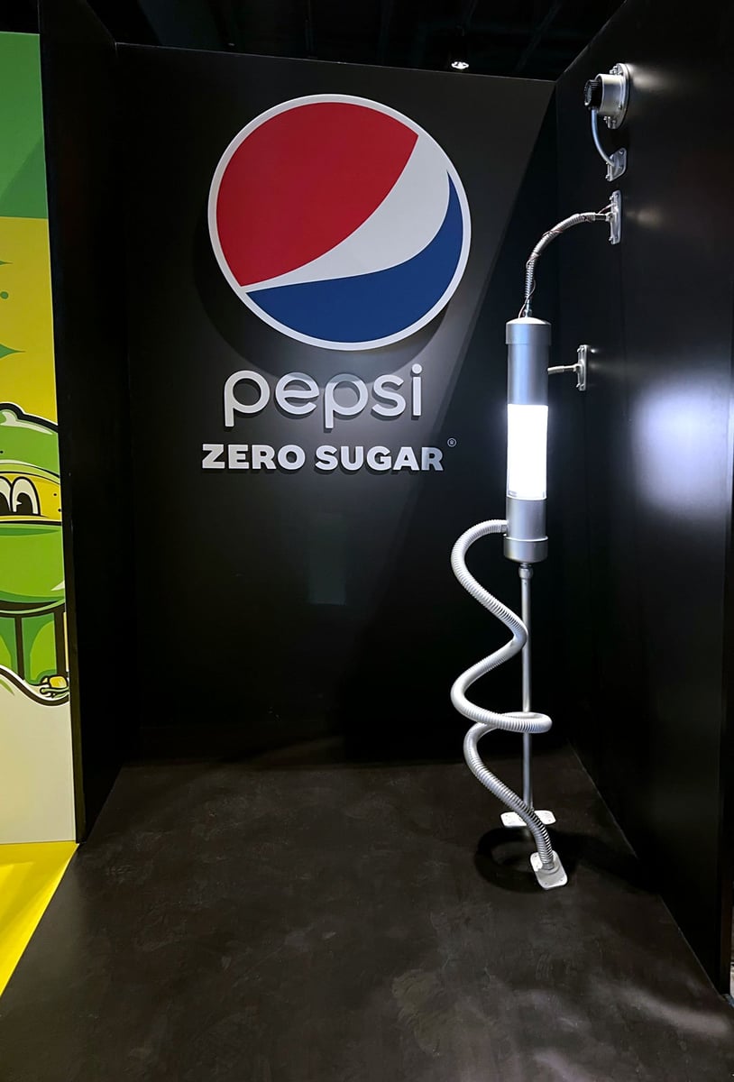 Pepsi Starry Soda Exhibit Booth