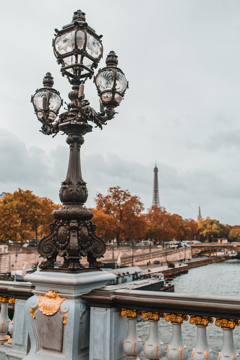 Paris Lamp post