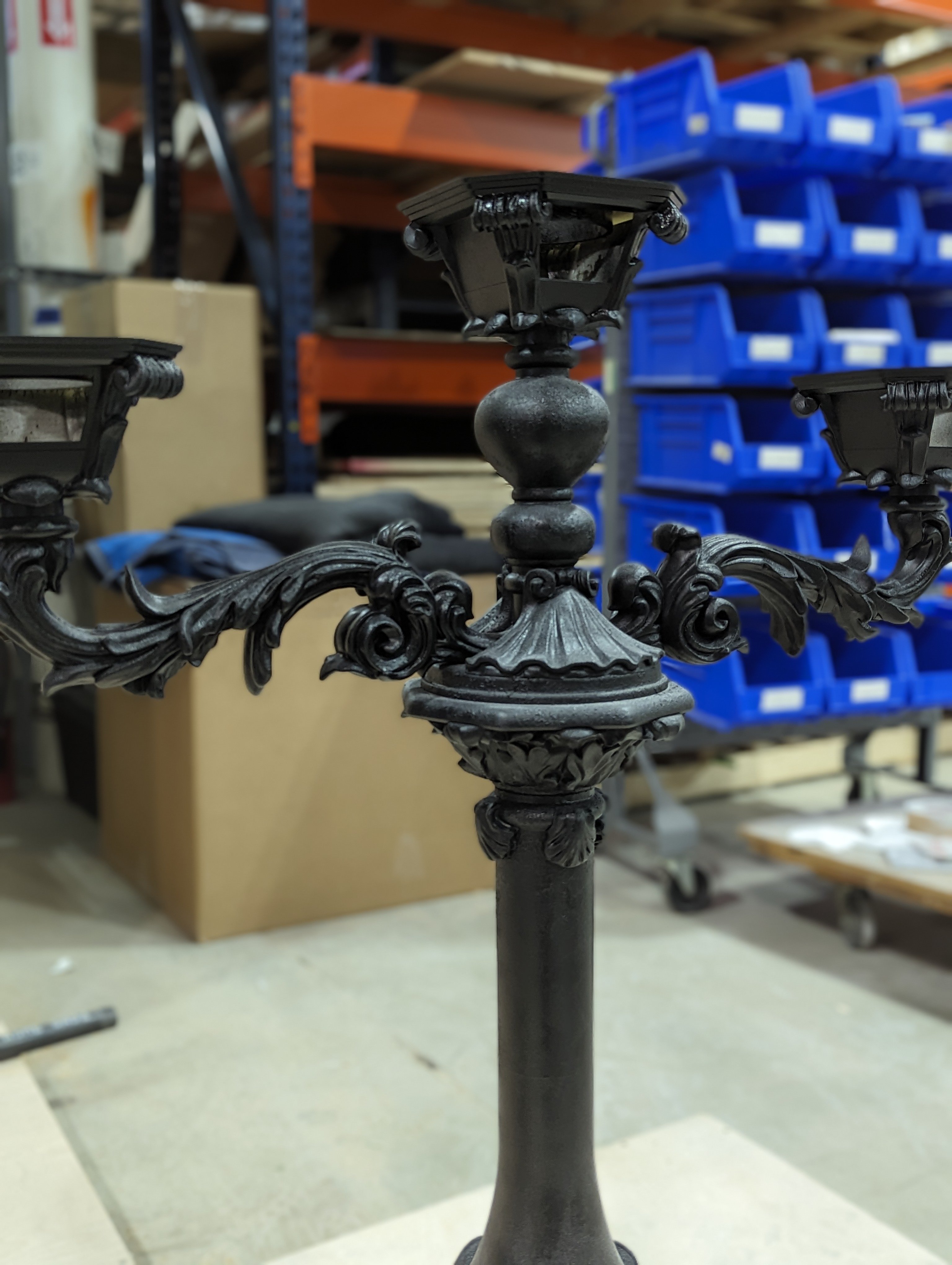 3D Printed Paris Lamp post replica