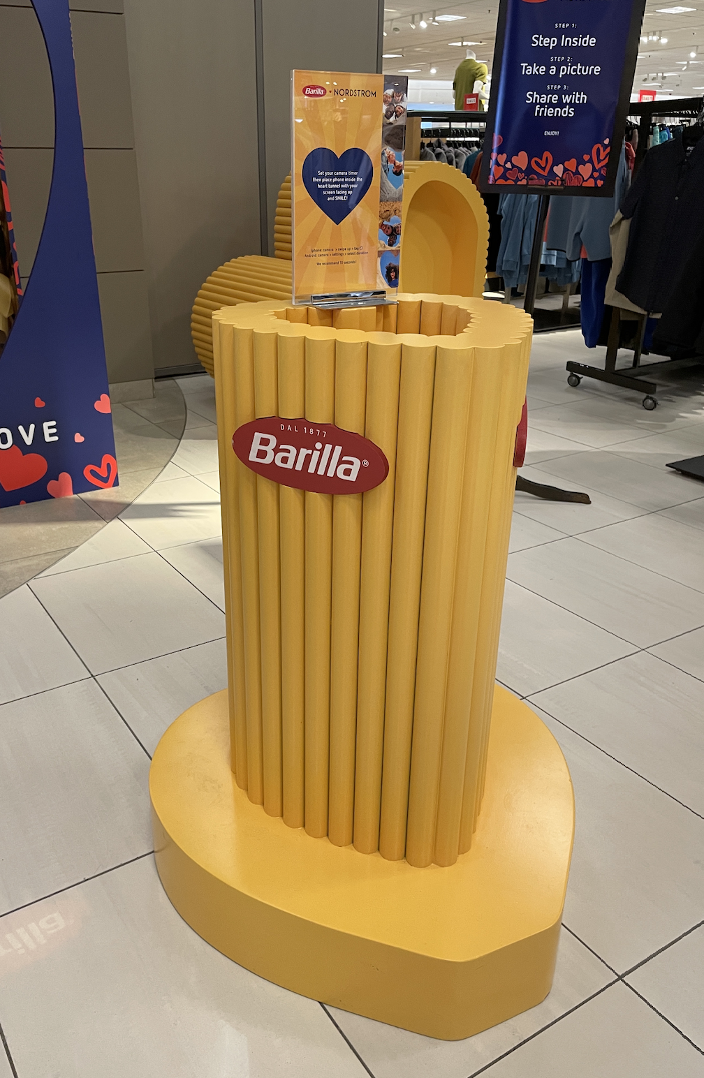 Barilla Selfie Tower